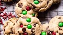 Christmas Chocolate Chip Cookies. Christmas Chocolate Chip Cookies.