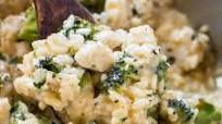 Cheesy Chicken Risotto with Broccoli Cheesy Chicken Risotto with Broccoli