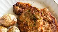 Air Fryer Pork Chops and Potatoes Air Fryer Pork Chops and Potatoes