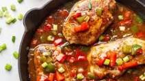 Cajun Smothered Pork Chops (Whole30 & Paleo) Cajun Smothered Pork Chops (Whole30 & Paleo)