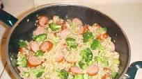 Broccoli and Sausage With Rice Broccoli and Sausage With Rice