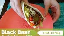 Black Bean and Quinoa Burrito - THM Friendly Black Bean and Quinoa Burrito - THM Friendly