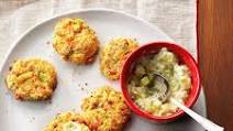 Air-Fryer Wasabi Crab Cakes Air-Fryer Wasabi Crab Cakes