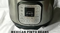 Instant Pot Mexican Pinto Beans Recipe - Vegan + Gluten-free Instant Pot Mexican Pinto Beans Recipe - Vegan + Gluten-free