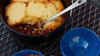 Campfire Dutch Oven Chili and Cornbread Campfire Dutch Oven Chili and Cornbread