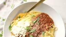 Slow Cooker Mushroom Ragu with Vegan Ricotta Slow Cooker Mushroom Ragu with Vegan Ricotta