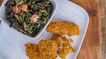 Soul Food Remix: Air Fryer Fish Nuggets & Collard Green Medley Soul Food Remix: Air Fryer Fish Nuggets & Collard Green Medley