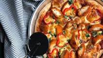 Fried Chicken Pizza Fried Chicken Pizza