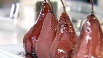 Spiced Red Wine-Poached Pears Spiced Red Wine-Poached Pears