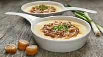 Steamed Egg Filled with Minced Pork Steamed Egg Filled with Minced Pork