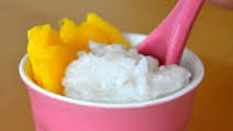 Coconut Sticky Sweet Rice with Mango Coconut Sticky Sweet Rice with Mango