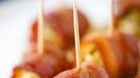 Bacon-Wrapped Brussels Sprouts with Maple Dijon Glaze Bacon-Wrapped Brussels Sprouts with Maple Dijon Glaze