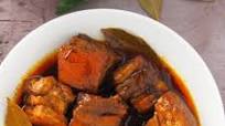 Pork Ribs Adobo with Atsuete Pork Ribs Adobo with Atsuete