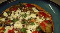 Pizza (Cpk Inspired) Goat Cheese, Roasted Red Pepper Pizza (Cpk Inspired) Goat Cheese, Roasted Red Pepper