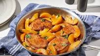 Pork Chops and Peaches Skillet Pork Chops and Peaches Skillet