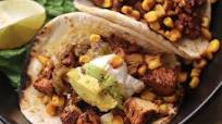Chipotle Lime Chicken Tacos with Roasted Corn Chipotle Lime Chicken Tacos with Roasted Corn