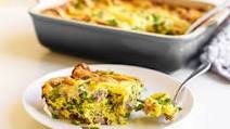 Low-Carb Brie & Sausage Casserole Low-Carb Brie & Sausage Casserole