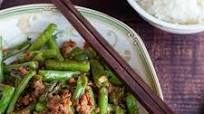 Garlic Pork and Dry Fried Green Beans Garlic Pork and Dry Fried Green Beans