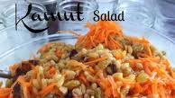 Kamut Salad with Carrots,Walnuts, and Raisins Kamut Salad with Carrots,Walnuts, and Raisins