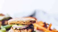 AIP Greek Turkey Sliders w/ Avocado Tzatziki & Carrot Fries AIP Greek Turkey Sliders w/ Avocado Tzatziki & Carrot Fries