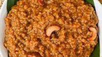 Wheat Sweet Pongal Wheat Sweet Pongal
