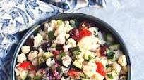 Mediterranean Cauliflower Salad Mediterranean Cauliflower Salad