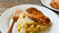 Pressure Cooker Pork Chops with Onion Mashed Potatoes and Gravy Pressure Cooker Pork Chops with Onion Mashed Potatoes and Gravy