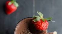 Chocolate Covered Strawberry Smoothie Chocolate Covered Strawberry Smoothie
