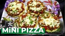 Mini Pizza Recipe | Mini Pizza With Readymade Base Mini Pizza Recipe | Mini Pizza With Readymade Base