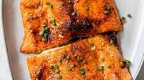 Baked Cajun Salmon Baked Cajun Salmon