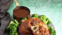 Paleo Crockpot Pork Shanks and Gravy Recipe Paleo Crockpot Pork Shanks and Gravy Recipe
