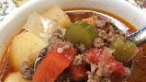 Hamburger Vegetable Soup Hamburger Vegetable Soup