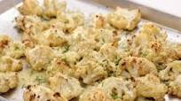 Parmesan-Roasted Cauliflower Parmesan-Roasted Cauliflower