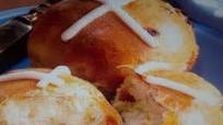 EASTER HOT CROSS BUNS, for GOOD FRIDAY EASTER HOT CROSS BUNS, for GOOD FRIDAY
