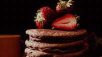 Fluffy Vegan Chocolate Pancakes Fluffy Vegan Chocolate Pancakes