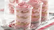 Individual Candy Cane Dessert Cups Individual Candy Cane Dessert Cups