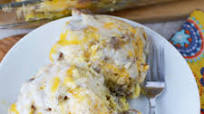 Biscuits and Gravy Casserole Biscuits and Gravy Casserole