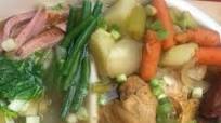 Chicken Nilaga - Filipino Boiled Stew with Vegetables Chicken Nilaga - Filipino Boiled Stew with Vegetables
