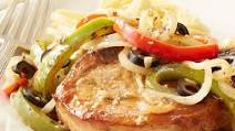 Pork Chops with Bell Peppers Pork Chops with Bell Peppers