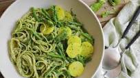 Pasta, Green Beans and Potatoes With Pesto Pasta, Green Beans and Potatoes With Pesto