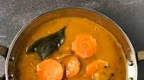 Carrot Sambar Carrot Sambar