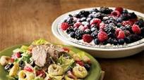 Caesar-Style Tortellini With Pork and Fresh Berry Tart | Publix Simple Meals Caesar-Style Tortellini With Pork and Fresh Berry Tart | Publix Simple Meals