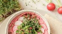 Beetroot hummus Beetroot hummus