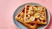 Peanut butter waffles Peanut butter waffles