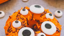 Baked Monster Halloween Donuts Baked Monster Halloween Donuts