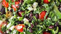 Mediterranean Black Bean Salad With Herbs & Feta Mediterranean Black Bean Salad With Herbs & Feta