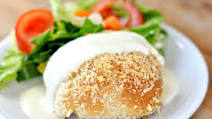 Chicken Pillows with Creamy Parmesan Sauce Chicken Pillows with Creamy Parmesan Sauce