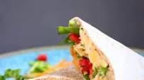 Vegan Chickpea Caesar Salad Wraps (GF) Vegan Chickpea Caesar Salad Wraps (GF)