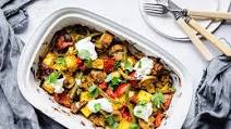 Keto Indian Curry Paneer Tray Bake Keto Indian Curry Paneer Tray Bake