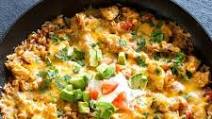 One Pan Mexican Chicken and Rice One Pan Mexican Chicken and Rice